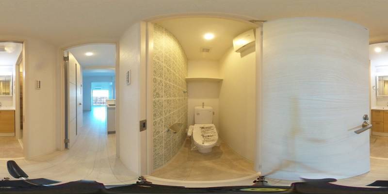 パノラマ画像トイレ