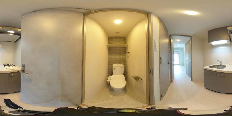 パノラマ画像トイレ