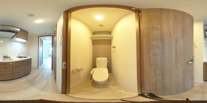 パノラマ画像トイレ