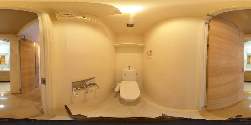 パノラマ画像トイレ
