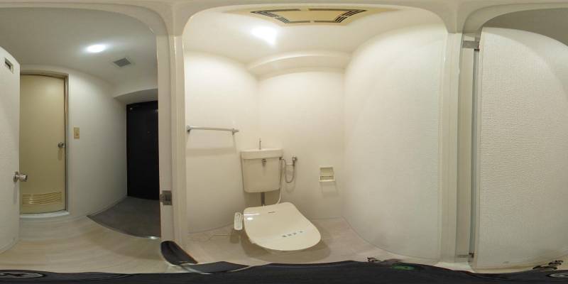 パノラマ画像トイレ