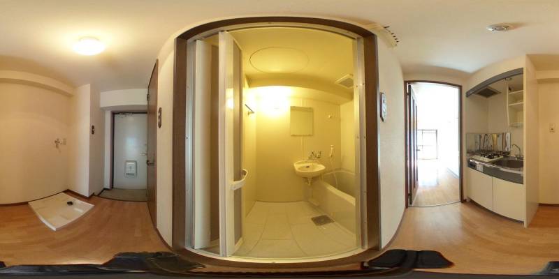 パノラマ画像バスルーム