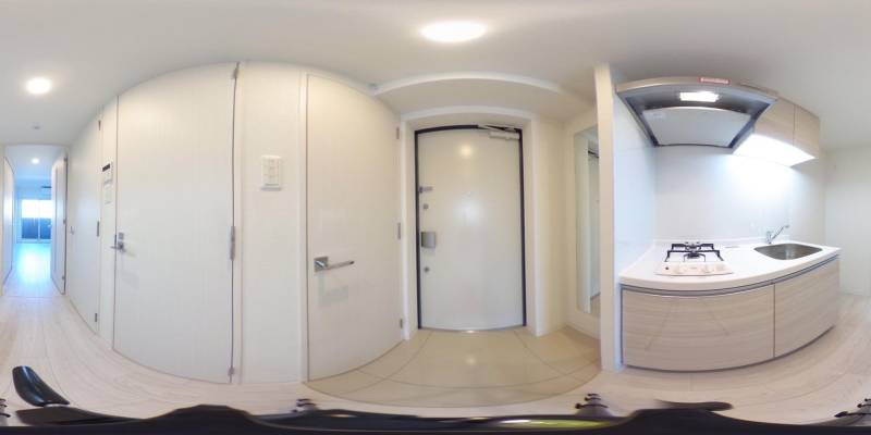 パノラマ画像玄関