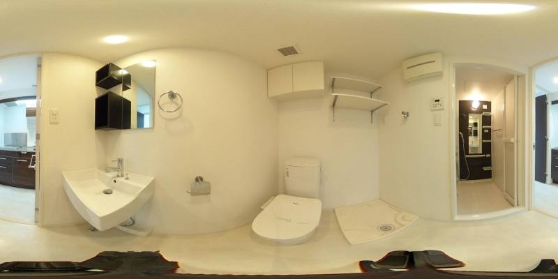パノラマ画像トイレ