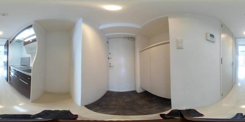 パノラマ画像玄関