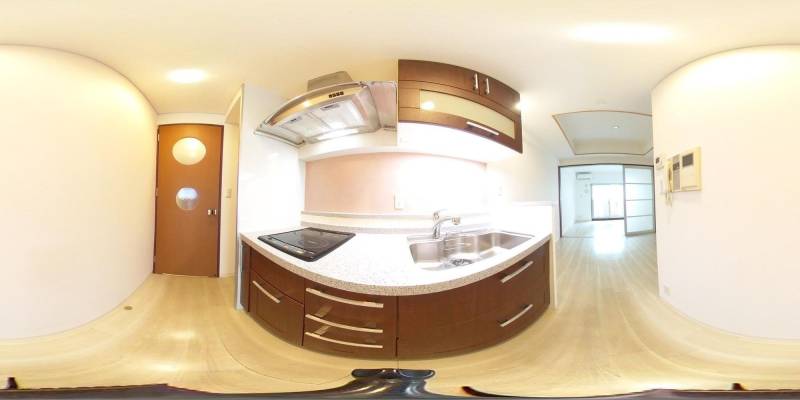 パノラマ画像キッチン