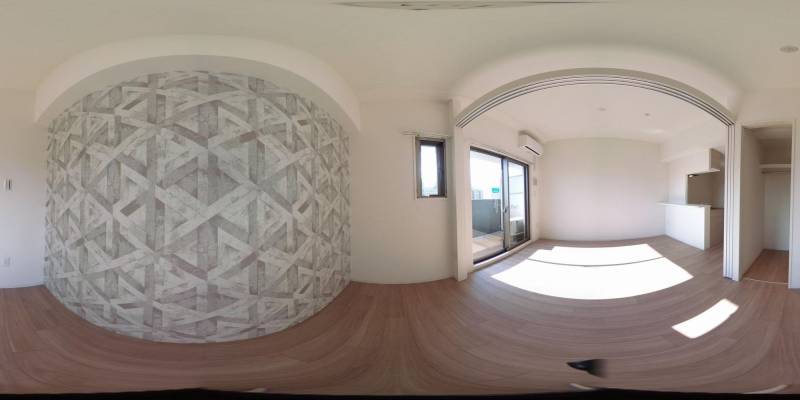 パノラマ画像洋室