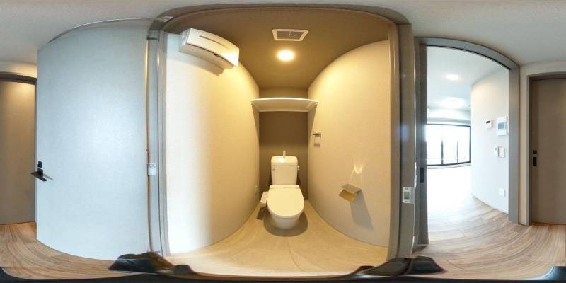 パノラマ画像トイレ