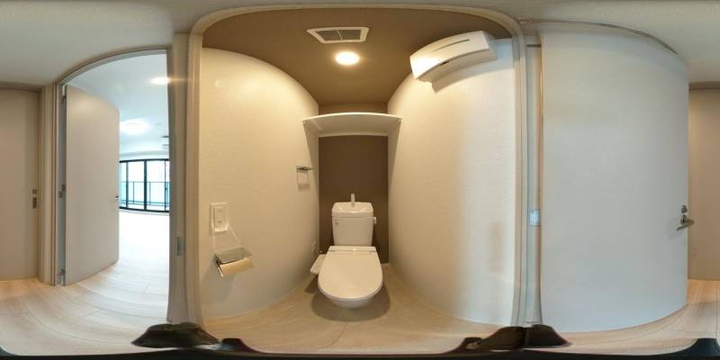 パノラマ画像トイレ