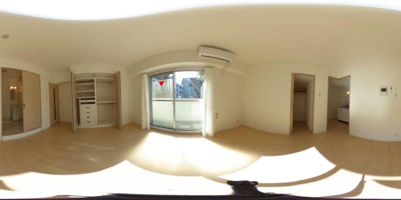 パノラマ画像洋室