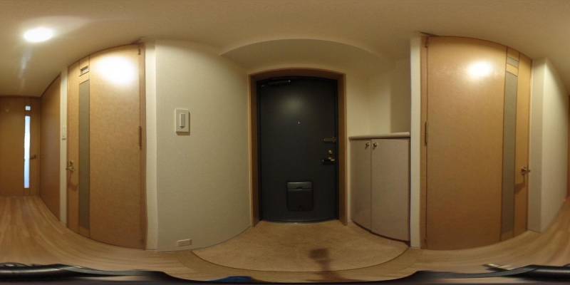 パノラマ画像玄関