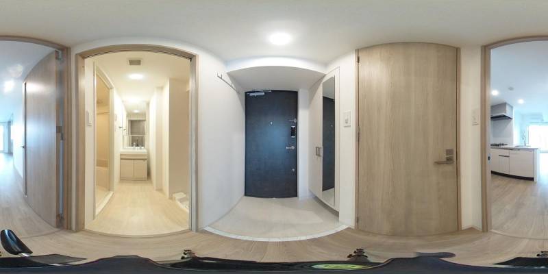 パノラマ画像玄関