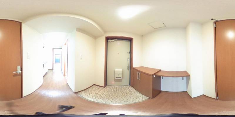 パノラマ画像玄関