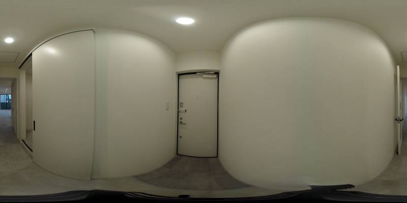 パノラマ画像玄関