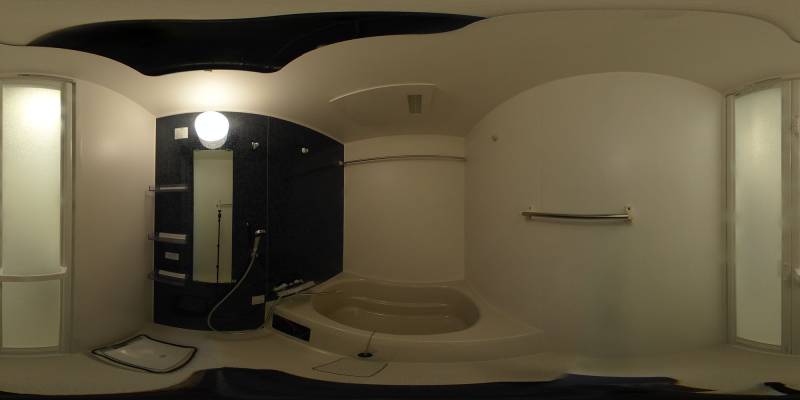パノラマ画像バスルーム