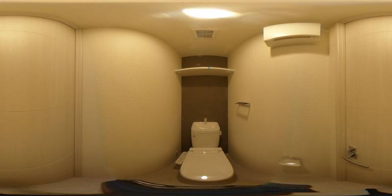 パノラマ画像トイレ