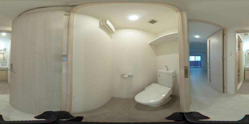 パノラマ画像トイレ