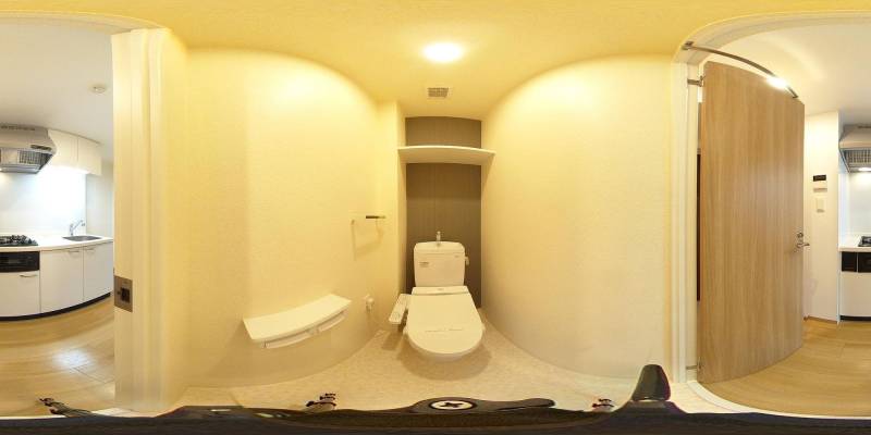 パノラマ画像トイレ