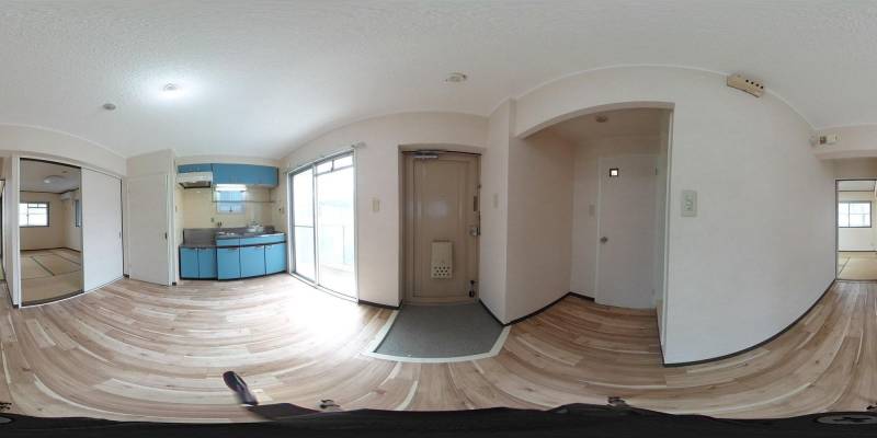 パノラマ画像玄関