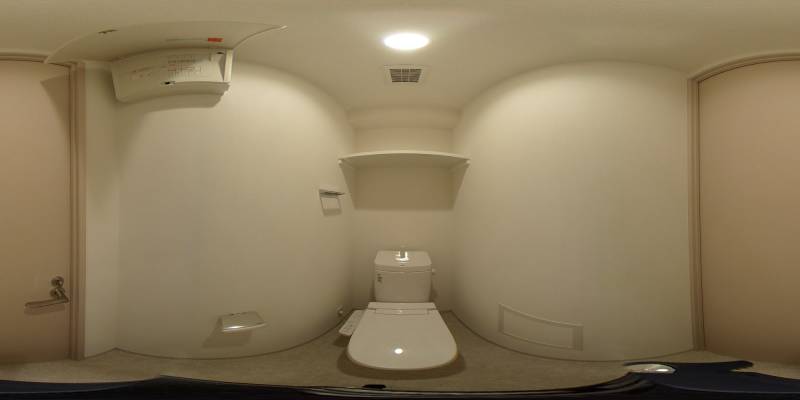 パノラマ画像トイレ