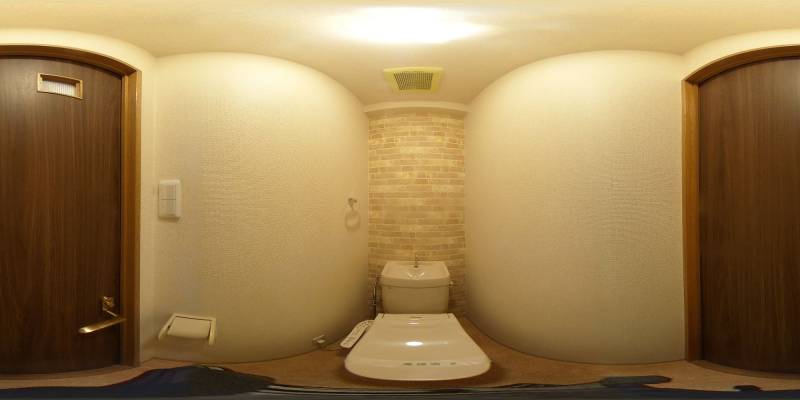 パノラマ画像トイレ