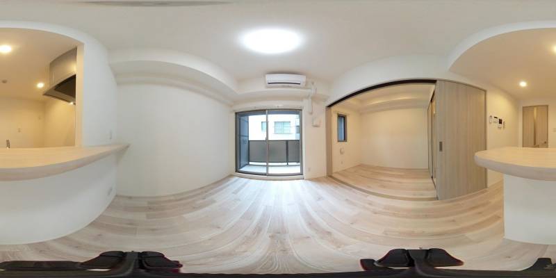 パノラマ画像リビング