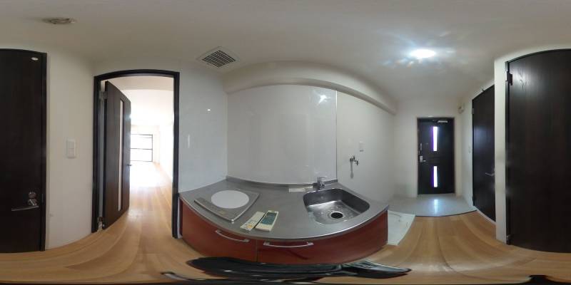 パノラマ画像キッチン