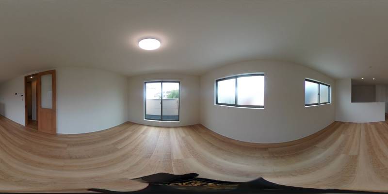 パノラマ画像リビング