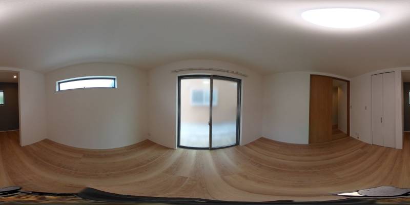 パノラマ画像洋室