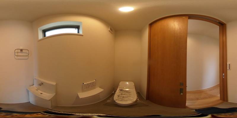 パノラマ画像トイレ