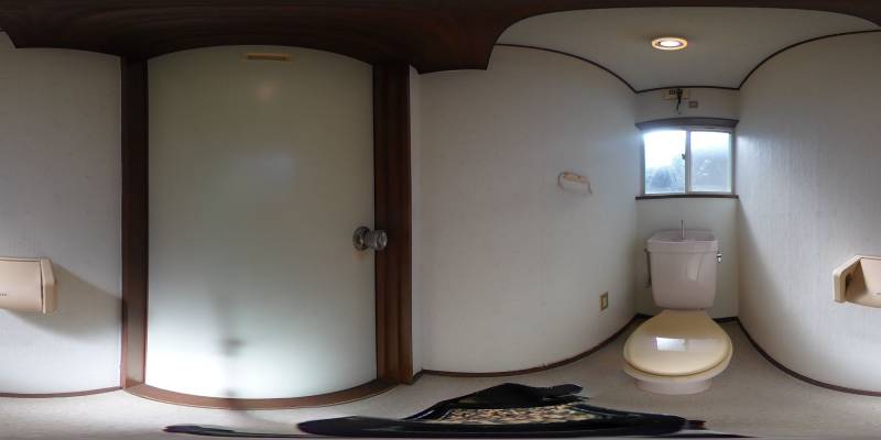 パノラマ画像トイレ