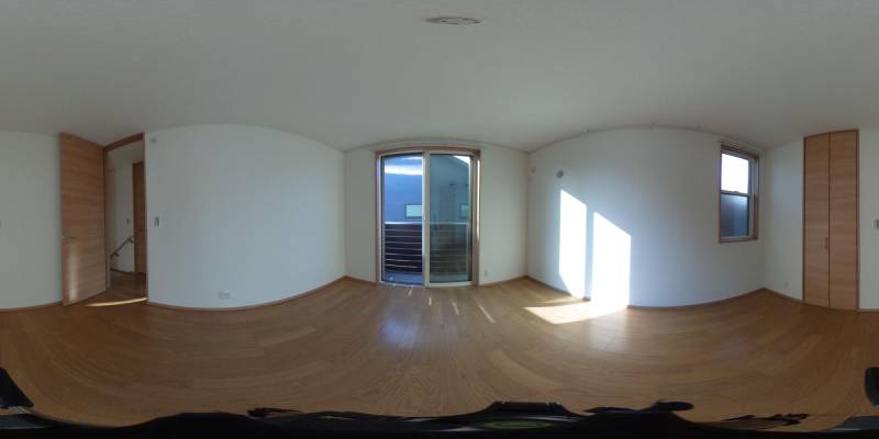 パノラマ画像洋室