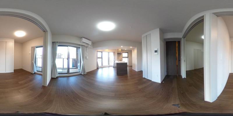 パノラマ画像洋室