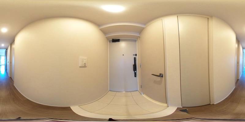 パノラマ画像玄関