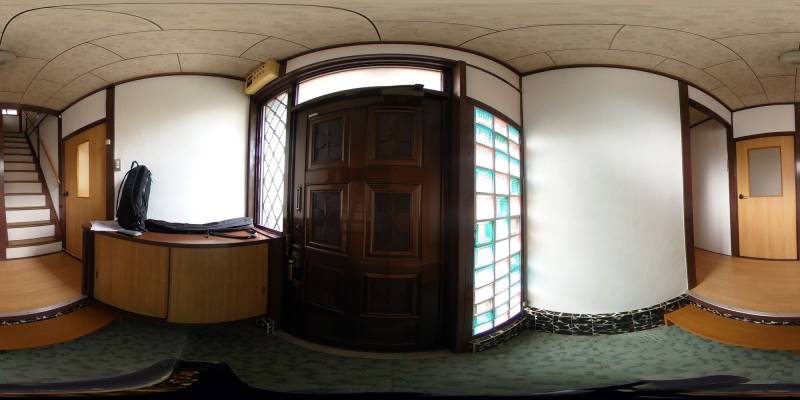 パノラマ画像玄関