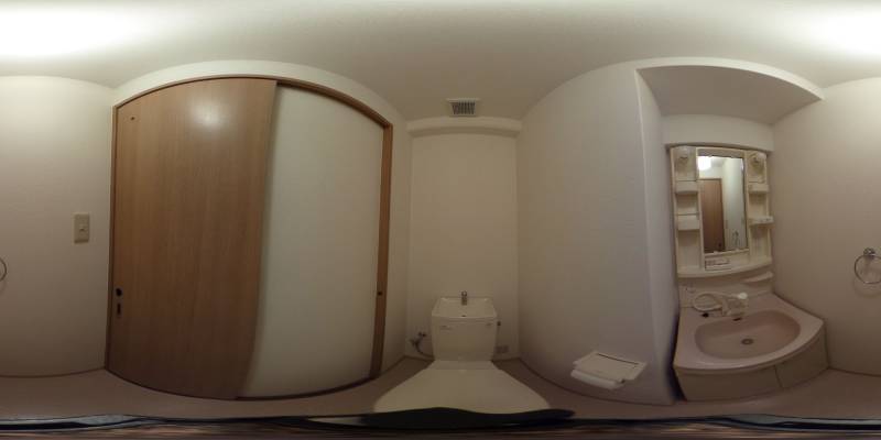 パノラマ画像トイレ