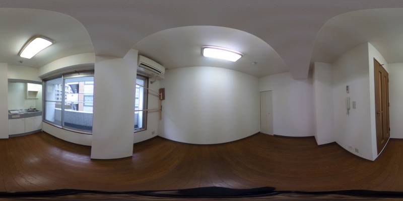 パノラマ画像洋室