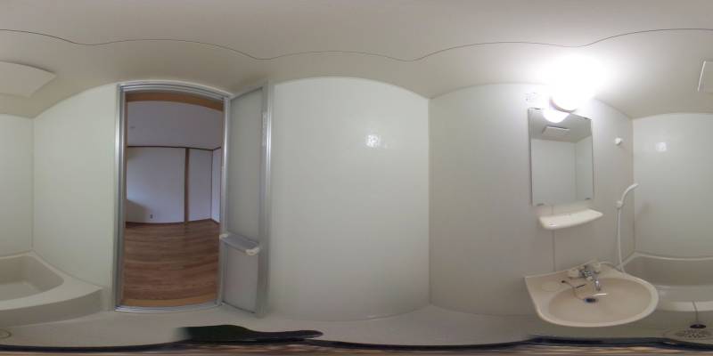 パノラマ画像洗面所