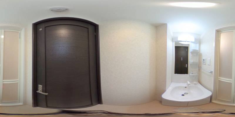 パノラマ画像洗面所