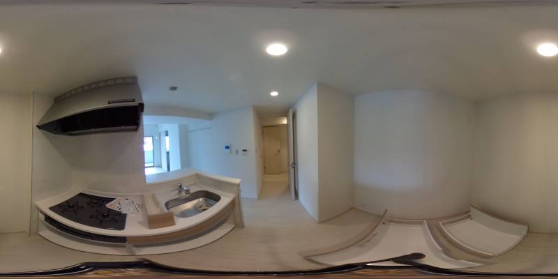 パノラマ画像キッチン