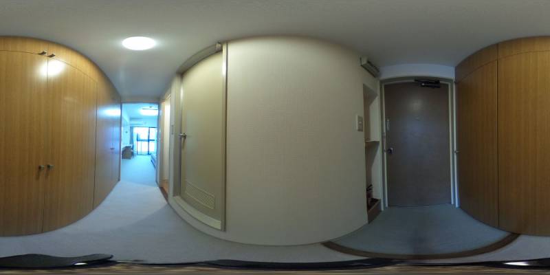 パノラマ画像玄関