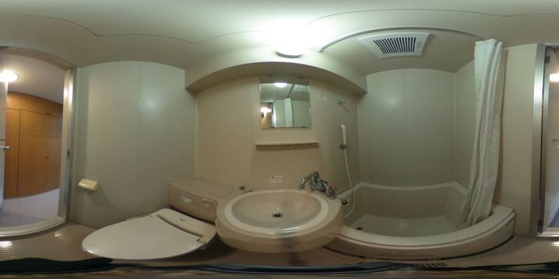 パノラマ画像洗面所