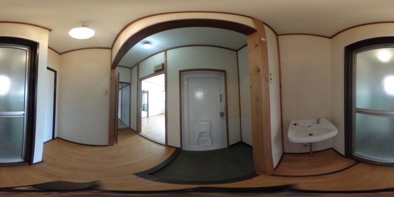 パノラマ画像玄関