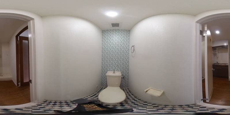 パノラマ画像トイレ