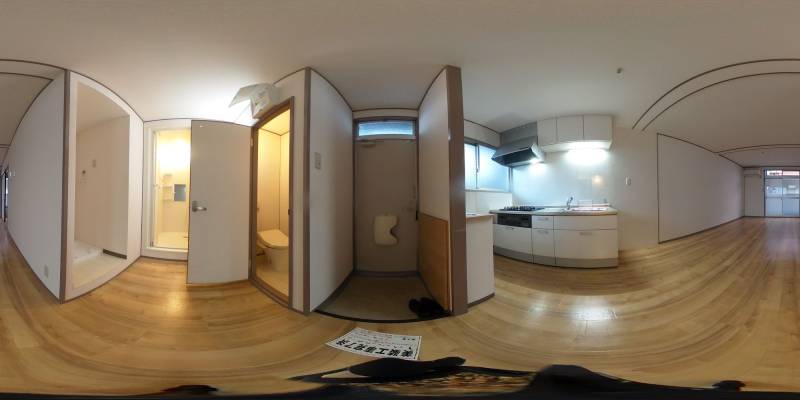 パノラマ画像玄関