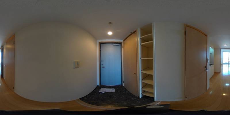 パノラマ画像玄関