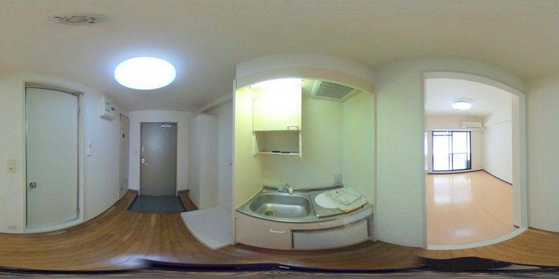 パノラマ画像キッチン