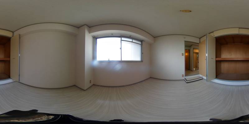 パノラマ画像洋室