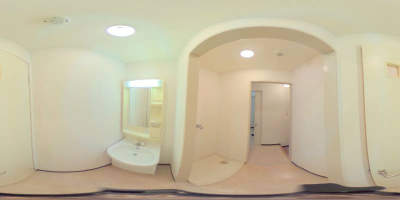 パノラマ画像洗面所