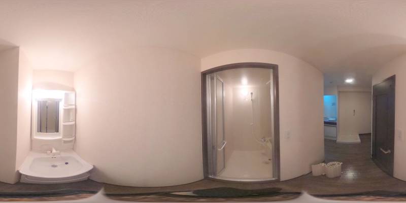 パノラマ画像洗面所